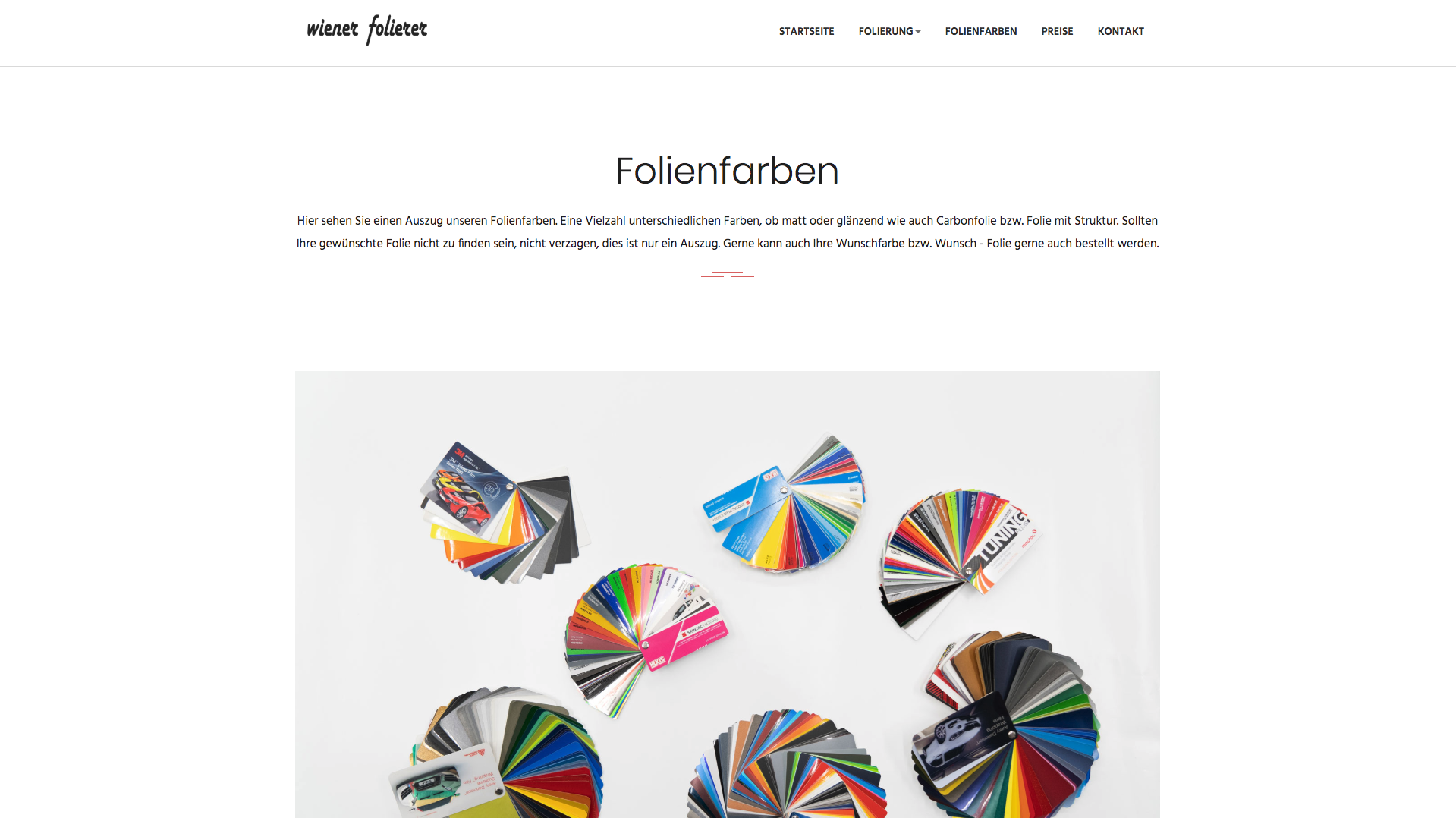 Folienfarben